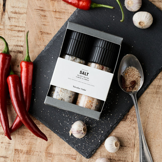 Gift box, secret blend & garlic/chilli salt Nicolas Vahe